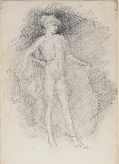 Figura in Piedi, c.1890 da James Abbott McNeill Whistler